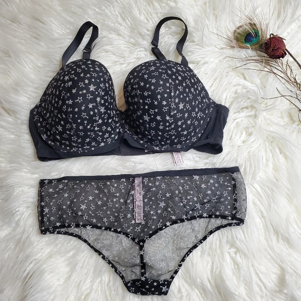 Victoria's‎ Secret Black Star Set